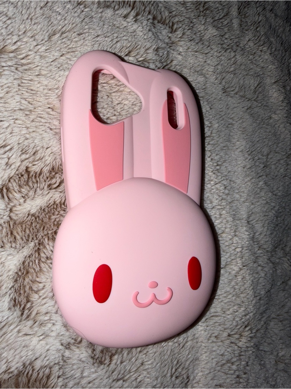 Pink Bunny Silicone Phone Case